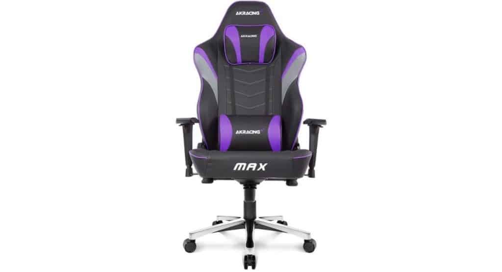 dxracer purple gaming chair 
